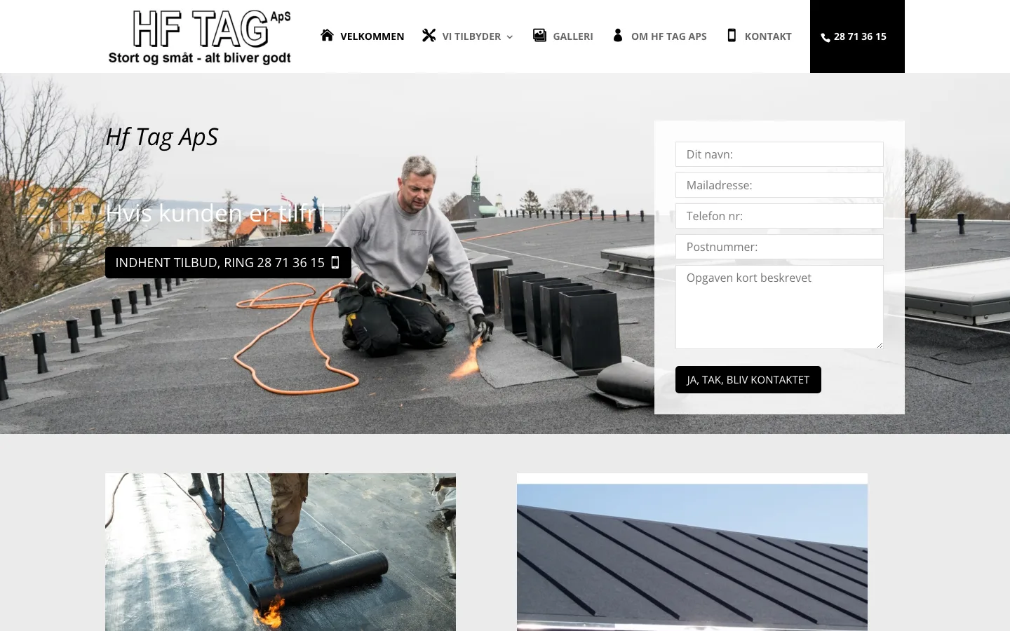 HF Tag - Tagarbejde 1