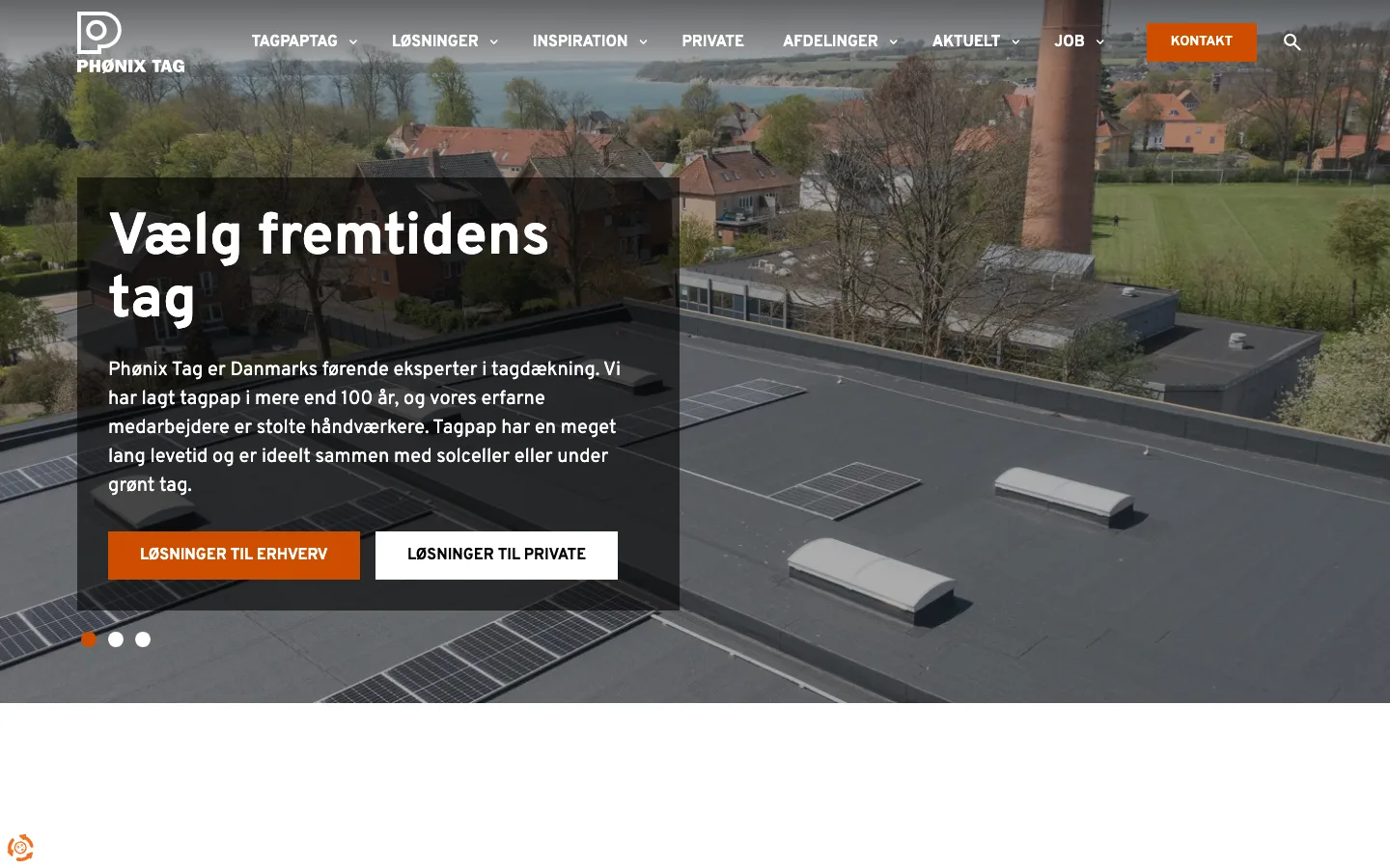 Tagpap a/S - Tagarbejde