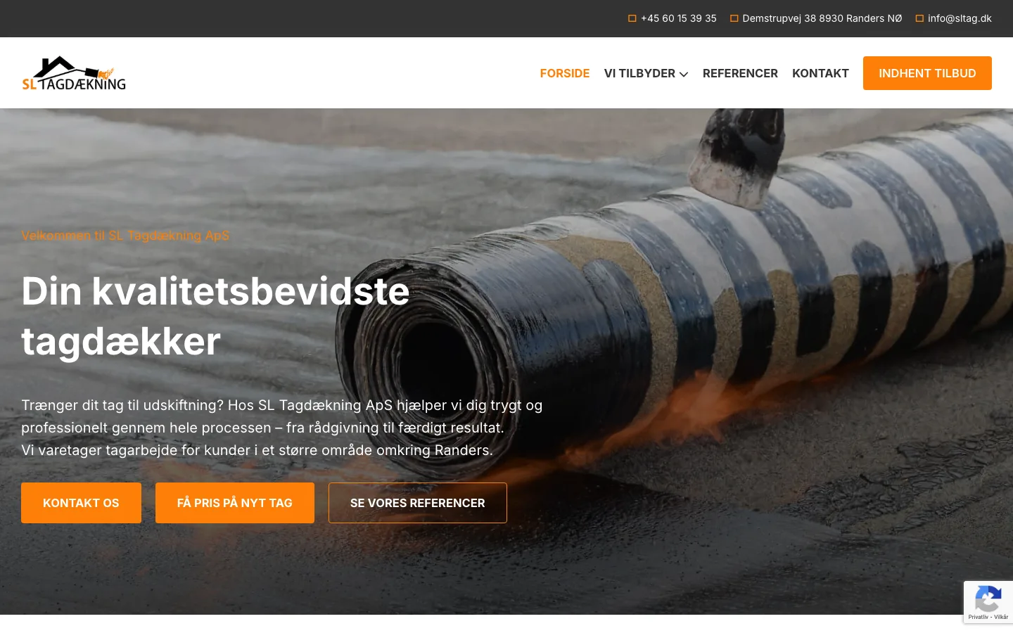 SL Tagdækning ApS - Tagarbejde