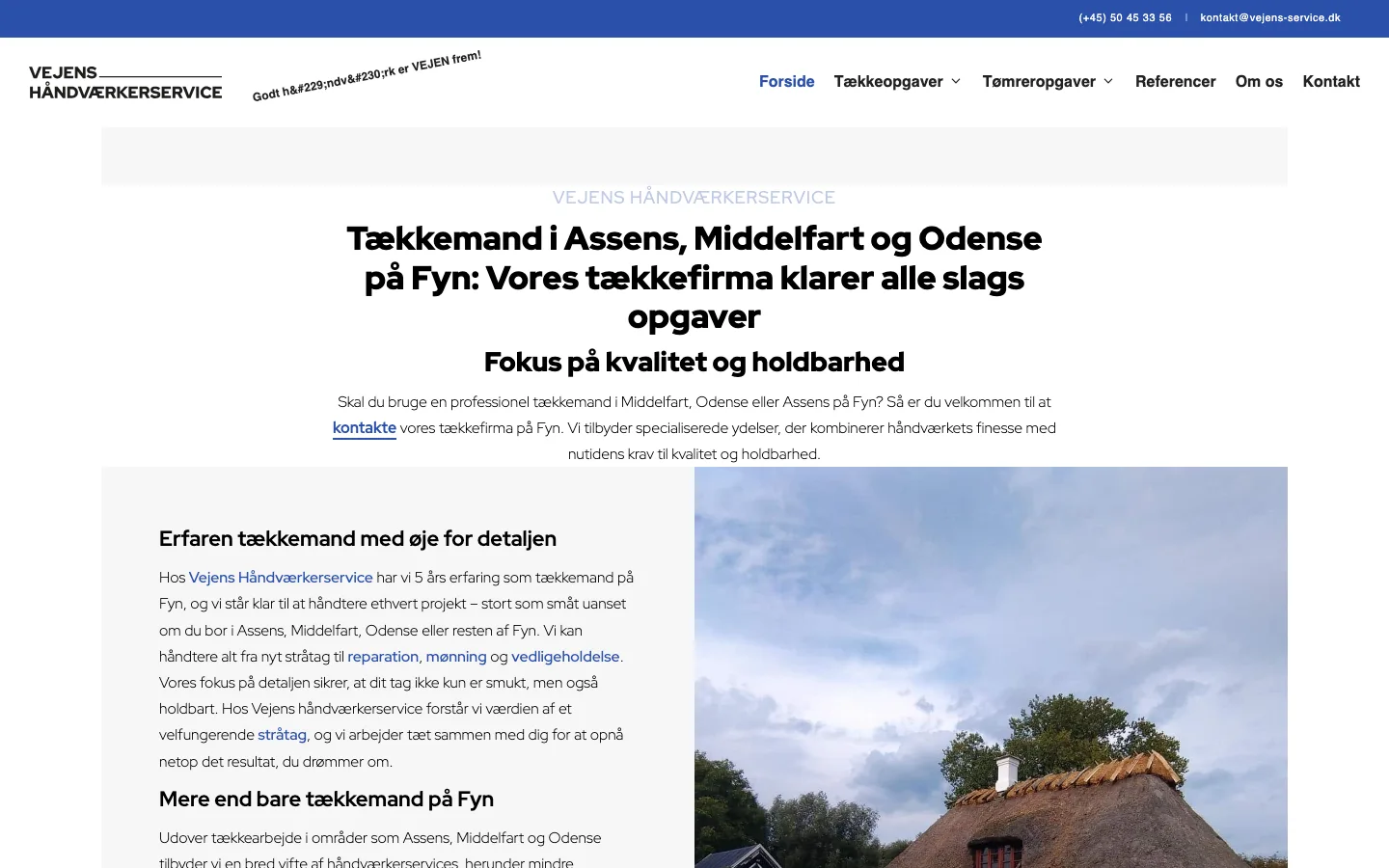 Vejens håndværk - Tagarbejde