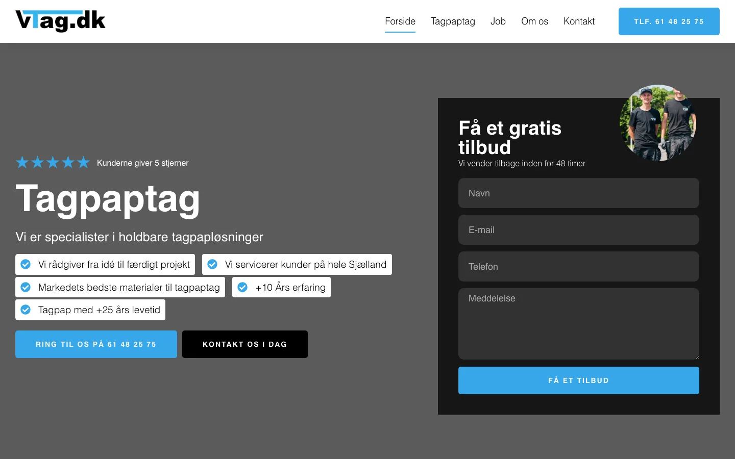 Vestsjælland Tagdækning ApS - Tagarbejde