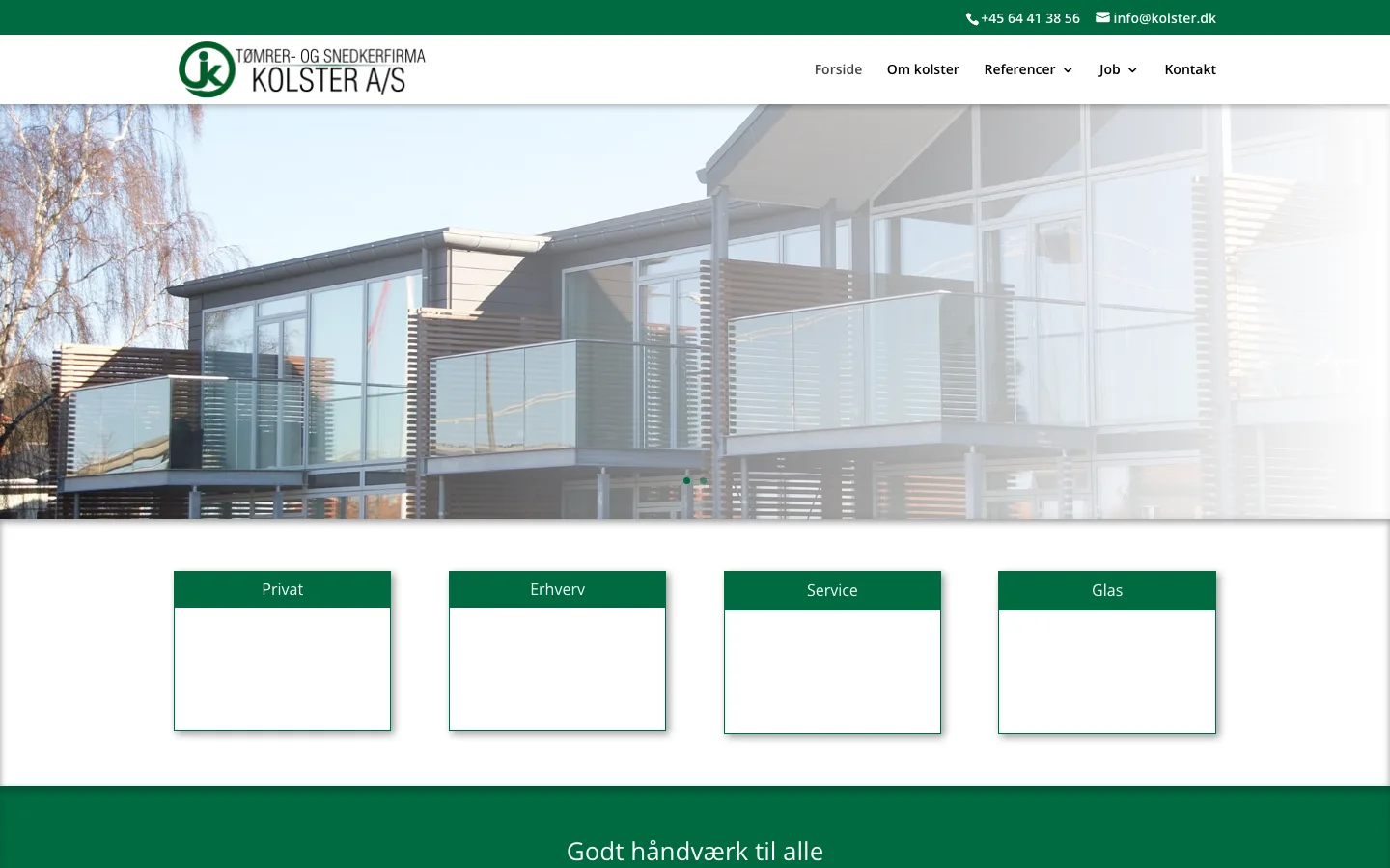 Tømrer- og snedkerfirma Kolster A/S - Tagarbejde