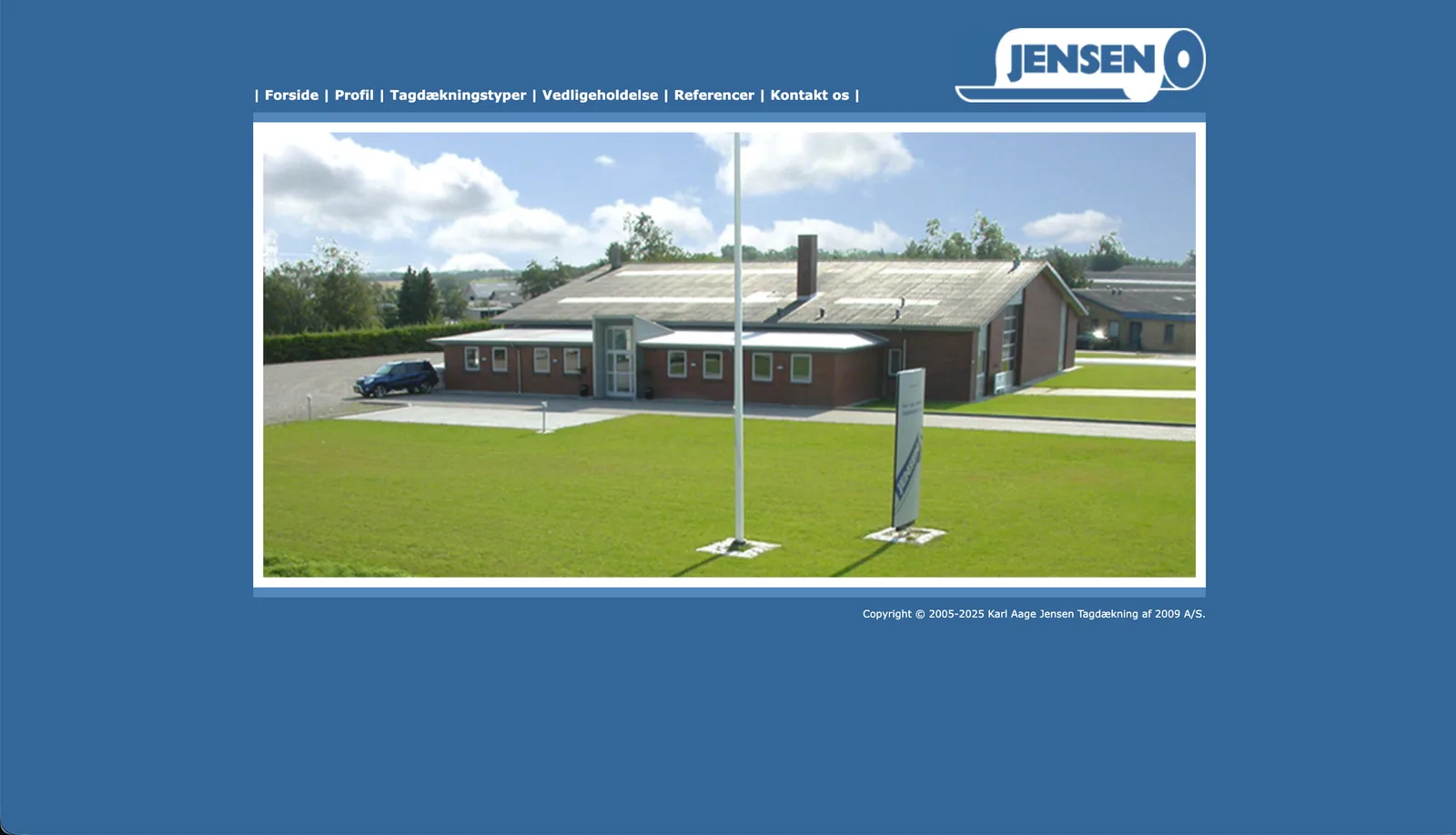 Karl Aage Jensen, Tagdækning af 2009 A/S - Tagarbejde