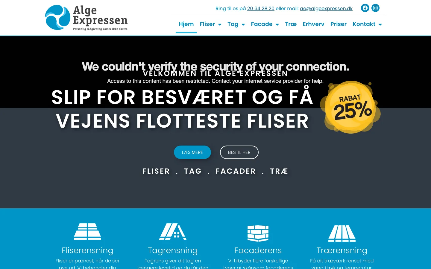 Alge Expressen - Tagarbejde