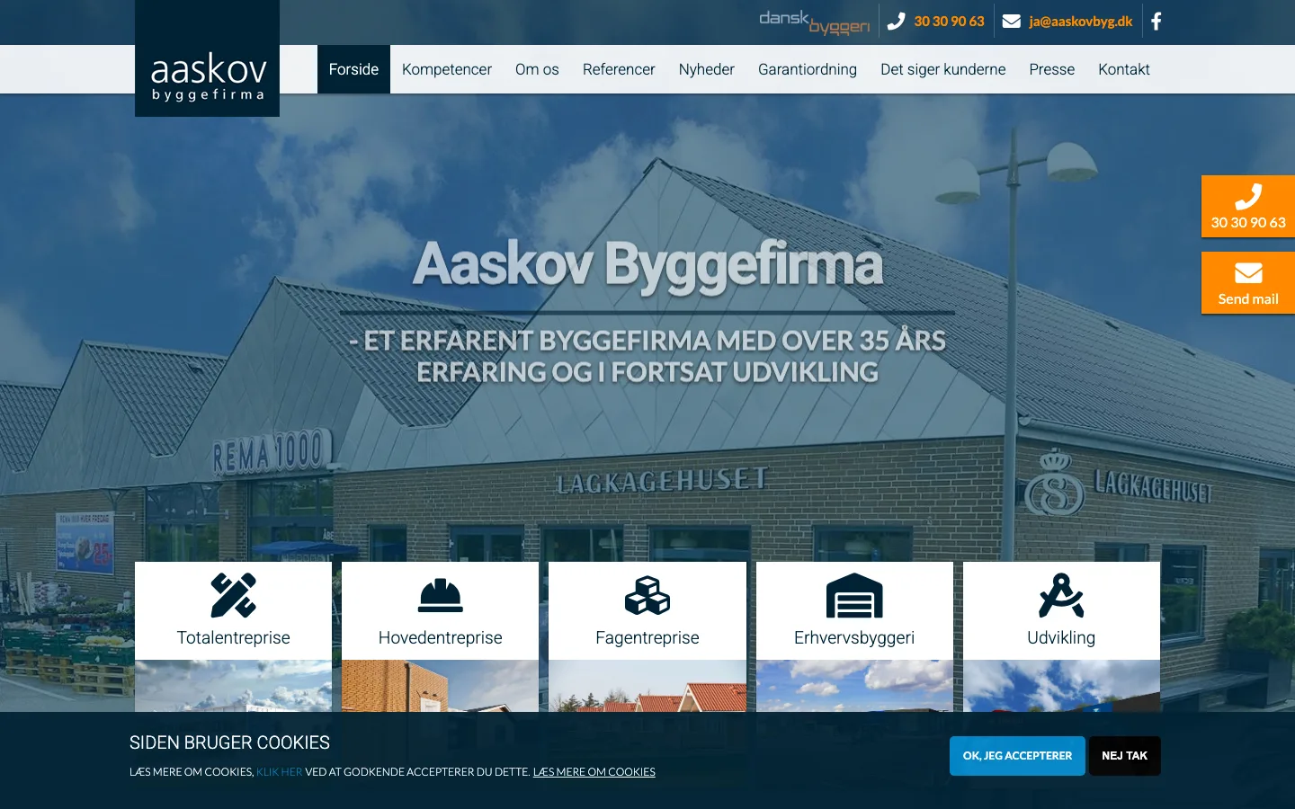 Aaskov Byggefirma ApS - Tagarbejde