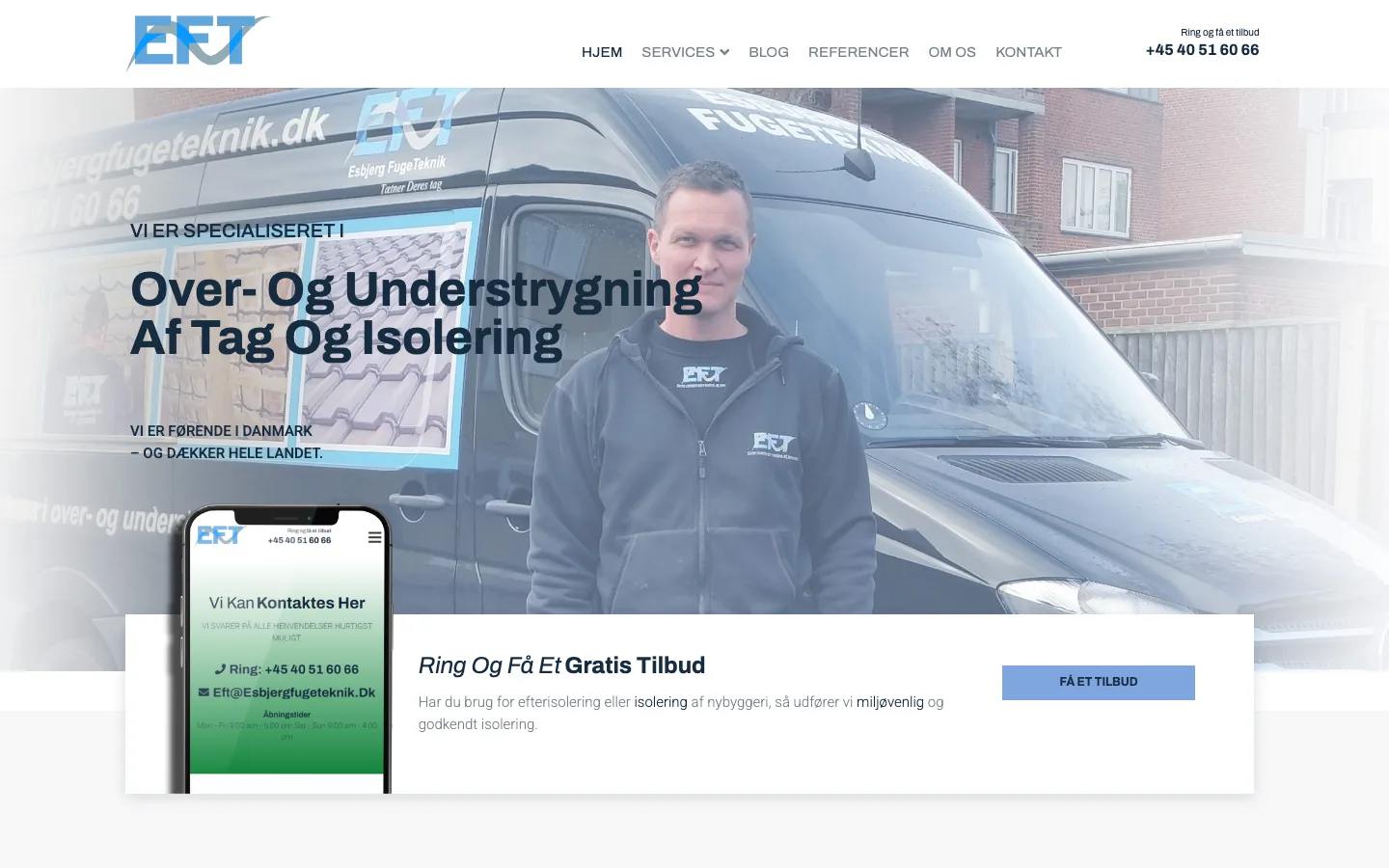 Esbjerg Fugeteknik aps - Tagarbejde