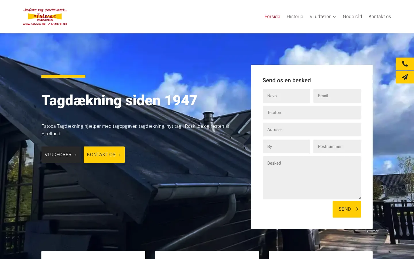 FATOCA TEGDÆKNING ApS - Tagarbejde