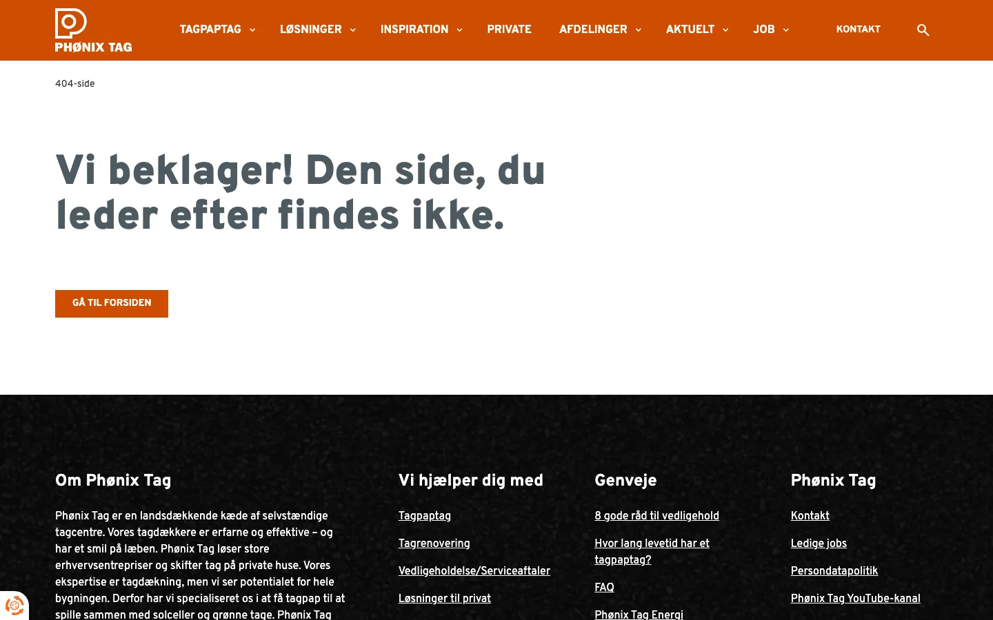Phønix Tag Sønderjylland A/S - Tagarbejde